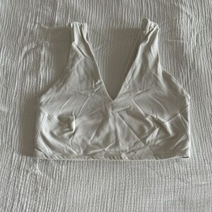 free people movement off white sports bra / S